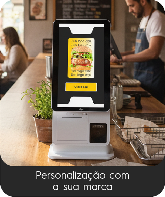 personalização com a sua marca